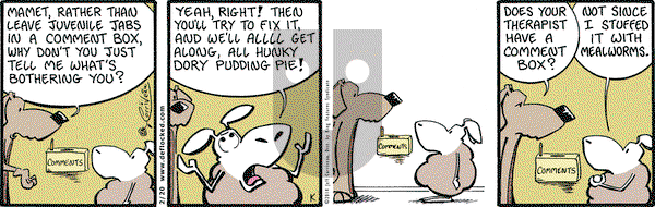DeFlocked on Thursday February 20, 2014 Comic Strip