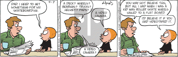Cleats - Friday April 7, 2006 Comic Strip