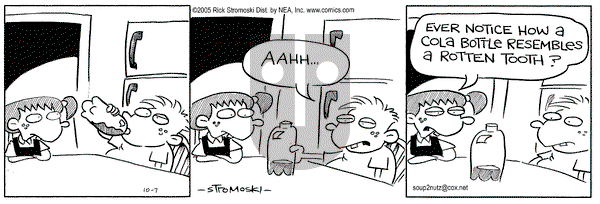 Soup to Nutz - Old on Friday October 7, 2005 Comic Strip