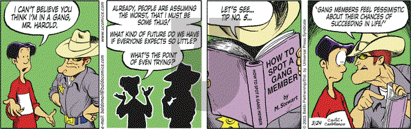 Baldo on Monday March 24, 2003 Comic Strip