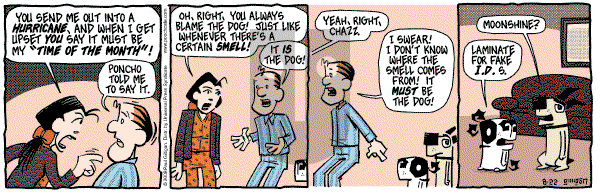 Pooch Cafe on Friday August 22, 2008 Comic Strip