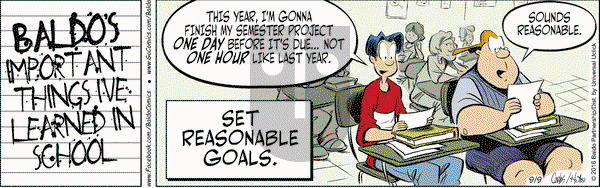 Baldo on Friday September 9, 2016 Comic Strip