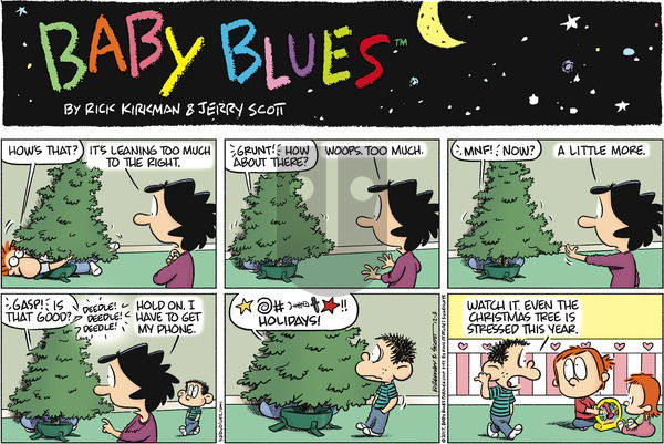 Baby Blues on Sunday December 3, 2017 Comic Strip