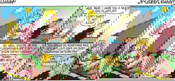 Luann on Monday July 21, 2003 Comic Strip