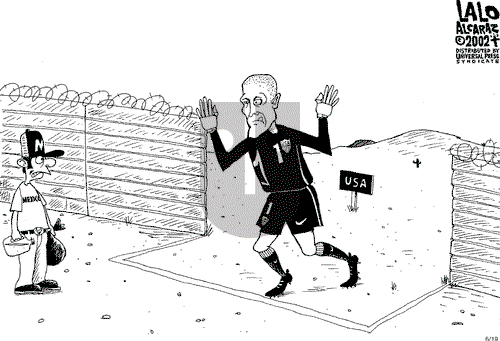 Lalo Alcaraz on Thursday July 4, 2002 Comic Strip