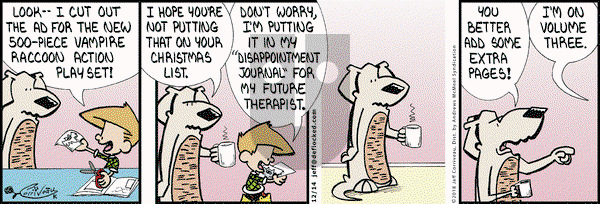 DeFlocked on Friday December 14, 2018 Comic Strip