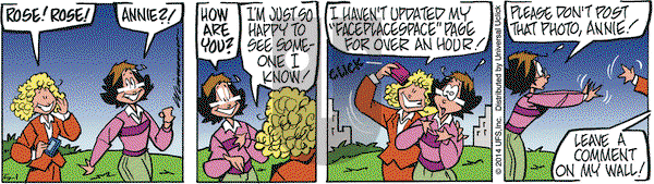 Rose is Rose on Thursday May 1, 2014 Comic Strip