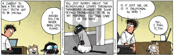 Get Fuzzy - Tuesday August 5, 2014 Comic Strip