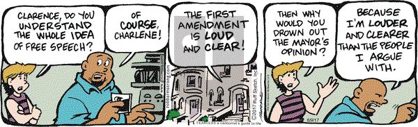 JumpStart on Wednesday August 9, 2017 Comic Strip