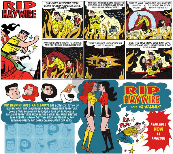 Rip Haywire on Sunday March 19, 2017 Comic Strip
