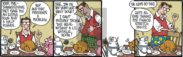 Monty on Thursday November 26, 2015 Comic Strip