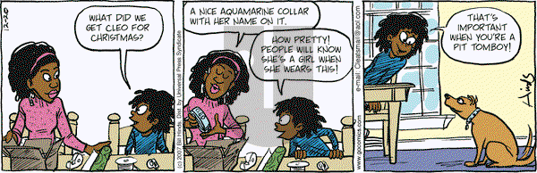 Cleats on Thursday December 20, 2007 Comic Strip