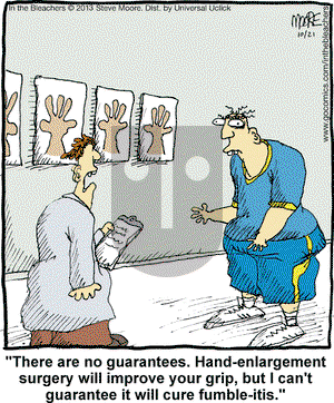 In the Bleachers on Monday October 21, 2013 Comic Strip