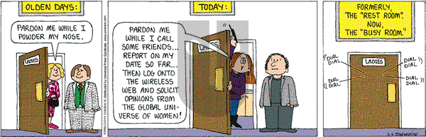 Cathy Classics on Wednesday March 5, 2003 Comic Strip