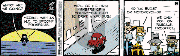 La Cucaracha on Saturday April 3, 2021 Comic Strip