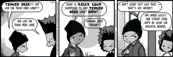 The Boondocks on Wednesday May 4, 2011 Comic Strip