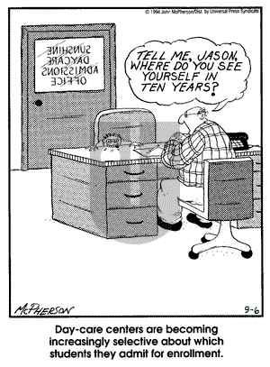 Close to Home on Tuesday June 23, 1998 Comic Strip