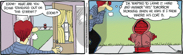The Buckets on Tuesday December 3, 2019 Comic Strip