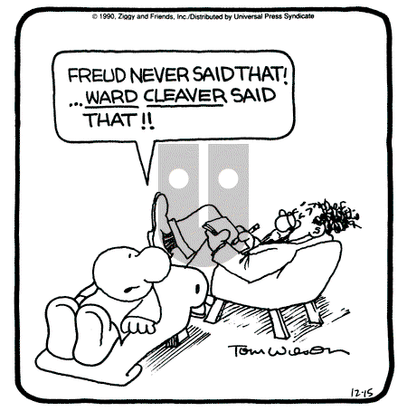 Ziggy - Saturday December 15, 1990 Comic Strip