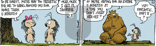 The Grizzwells on Thursday July 23, 2015 Comic Strip