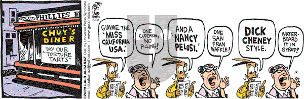 La Cucaracha on Thursday May 28, 2009 Comic Strip