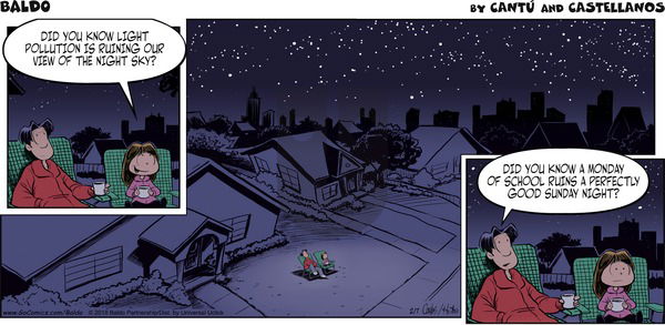 Baldo on Sunday February 7, 2016 Comic Strip