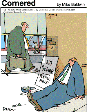 Cornered on Tuesday January 3, 2012 Comic Strip