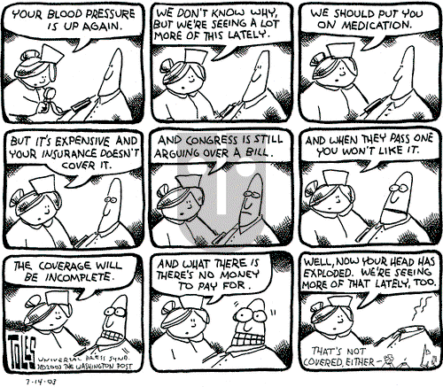 Tom Toles on Monday July 14, 2003 Comic Strip
