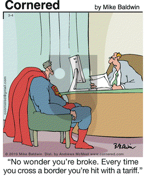 Cornered on Monday March 4, 2019 Comic Strip