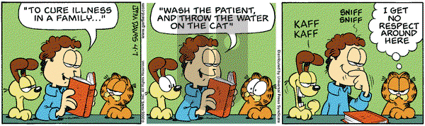 Garfield on Friday June 10, 2005 Comic Strip