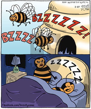 Brevity on Monday February 7, 2011 Comic Strip