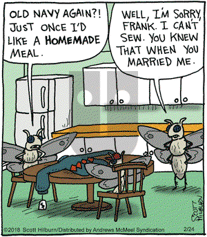 The Argyle Sweater on Saturday February 24, 2018 Comic Strip