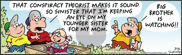 Frank and Ernest on Wednesday July 31, 2019 Comic Strip