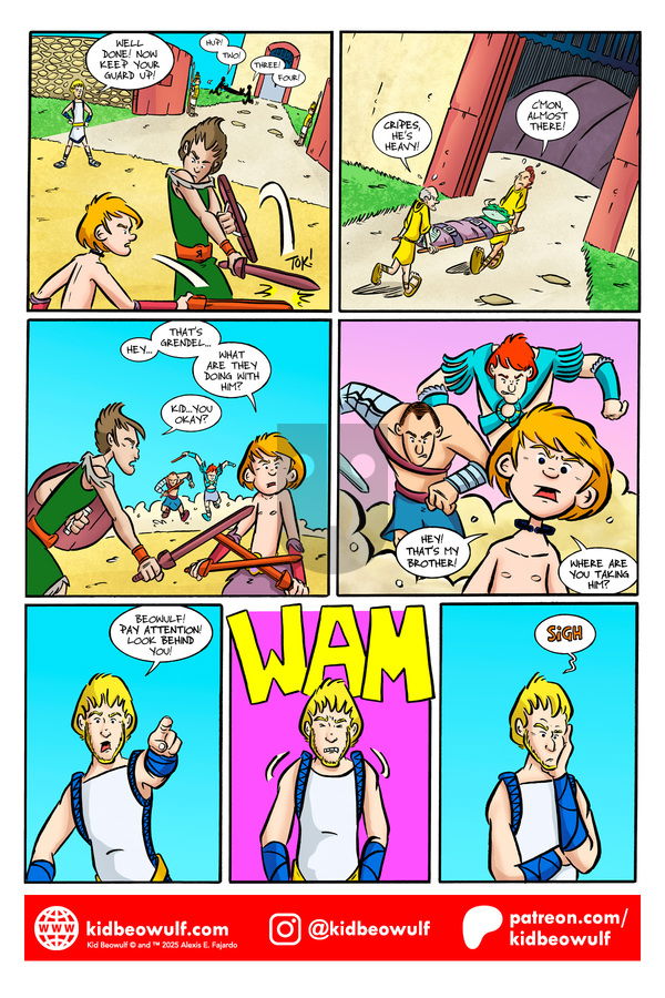 Kid Beowulf on Monday April 7, 2025 Comic Strip