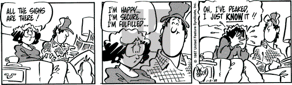 Rose is Rose on Friday January 8, 1988 Comic Strip