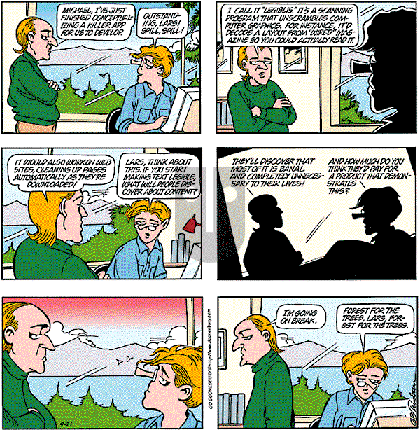 Doonesbury - Sunday September 21, 1997 Comic Strip