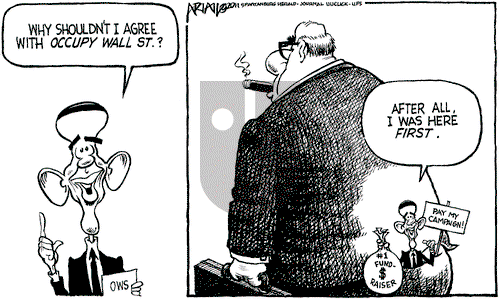 Robert Ariail - Thursday October 27, 2011 Comic Strip