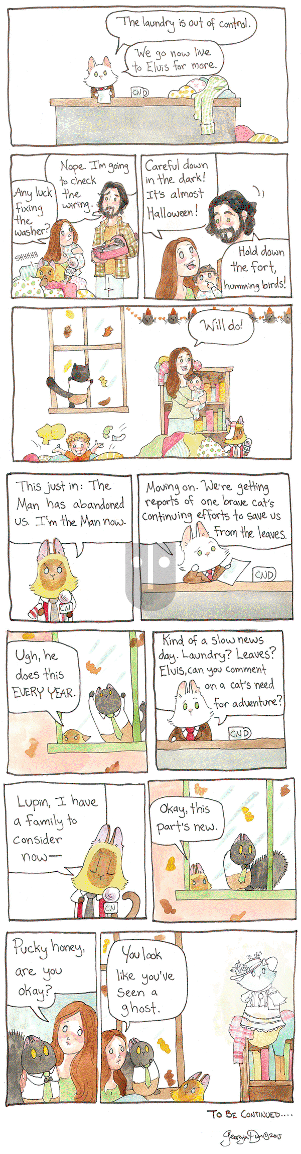 Breaking Cat News on Wednesday January 18, 2017 Comic Strip
