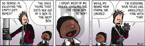 Frazz on Wednesday January 7, 2015 Comic Strip