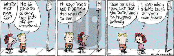 Cul de Sac on Monday May 7, 2018 Comic Strip