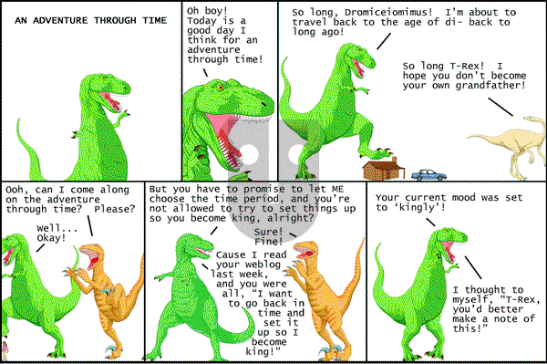 Dinosaur Comics - Tuesday August 12, 2014 Comic Strip