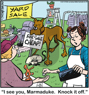 Marmaduke on Friday January 22, 2021 Comic Strip