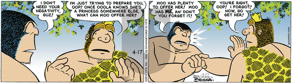 Alley Oop on Tuesday April 17, 2012 Comic Strip
