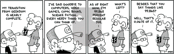 FoxTrot on Wednesday July 13, 2005 Comic Strip