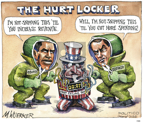 Matt Wuerker on Wednesday July 20, 2011 Comic Strip