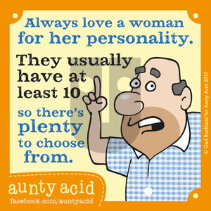 Aunty Acid on Saturday November 4, 2017 Comic Strip