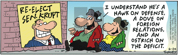 Frank and Ernest on Tuesday June 24, 2003 Comic Strip