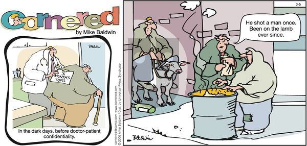 Cornered on Friday March 24, 2006 Comic Strip