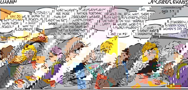 Luann on Sunday March 7, 2010 Comic Strip