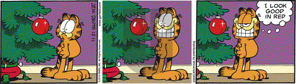 Garfield on Saturday December 11, 2010 Comic Strip